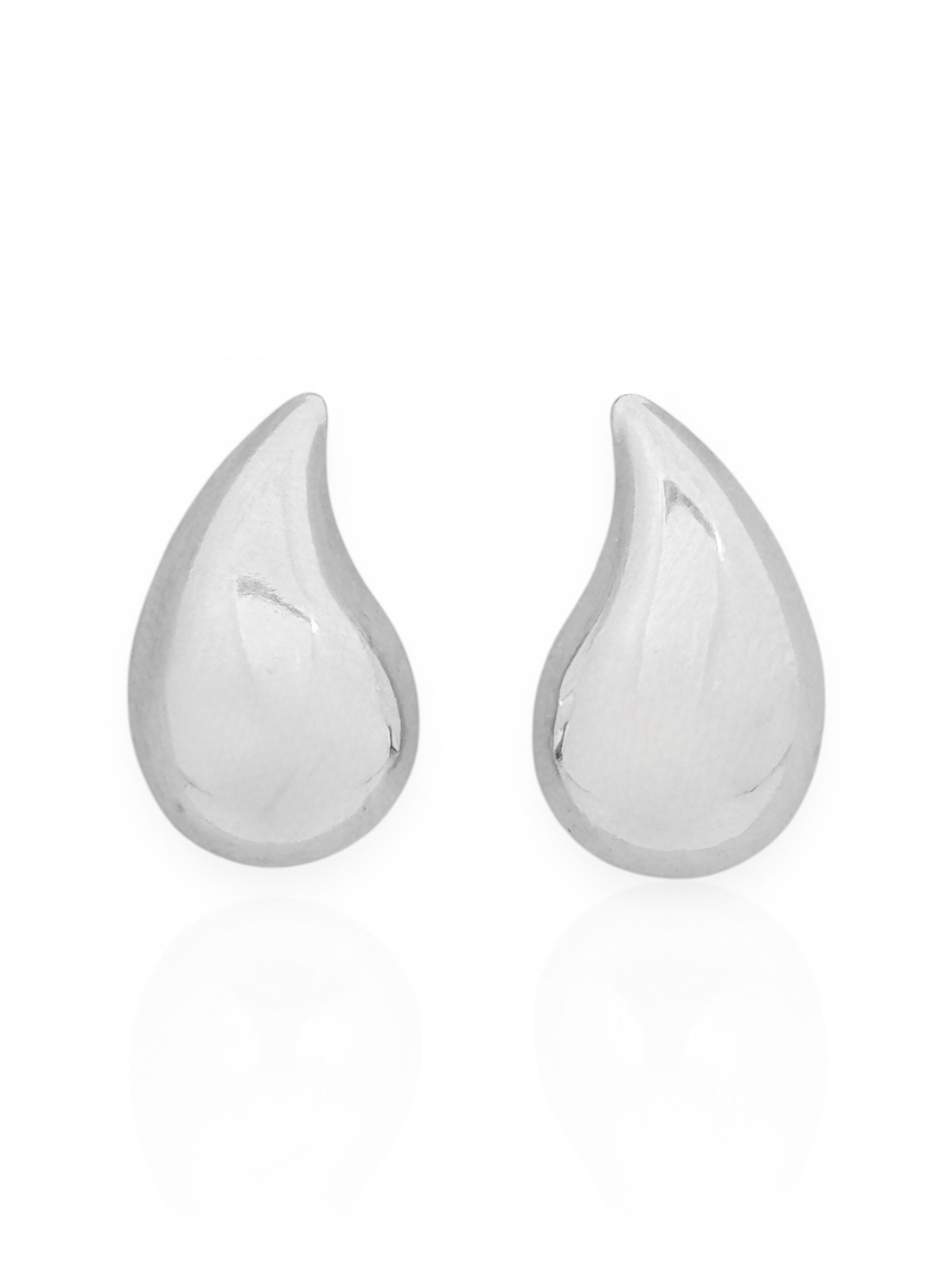 Brinco Folheado a Ouro 18k e Prata Gota Virgula M
