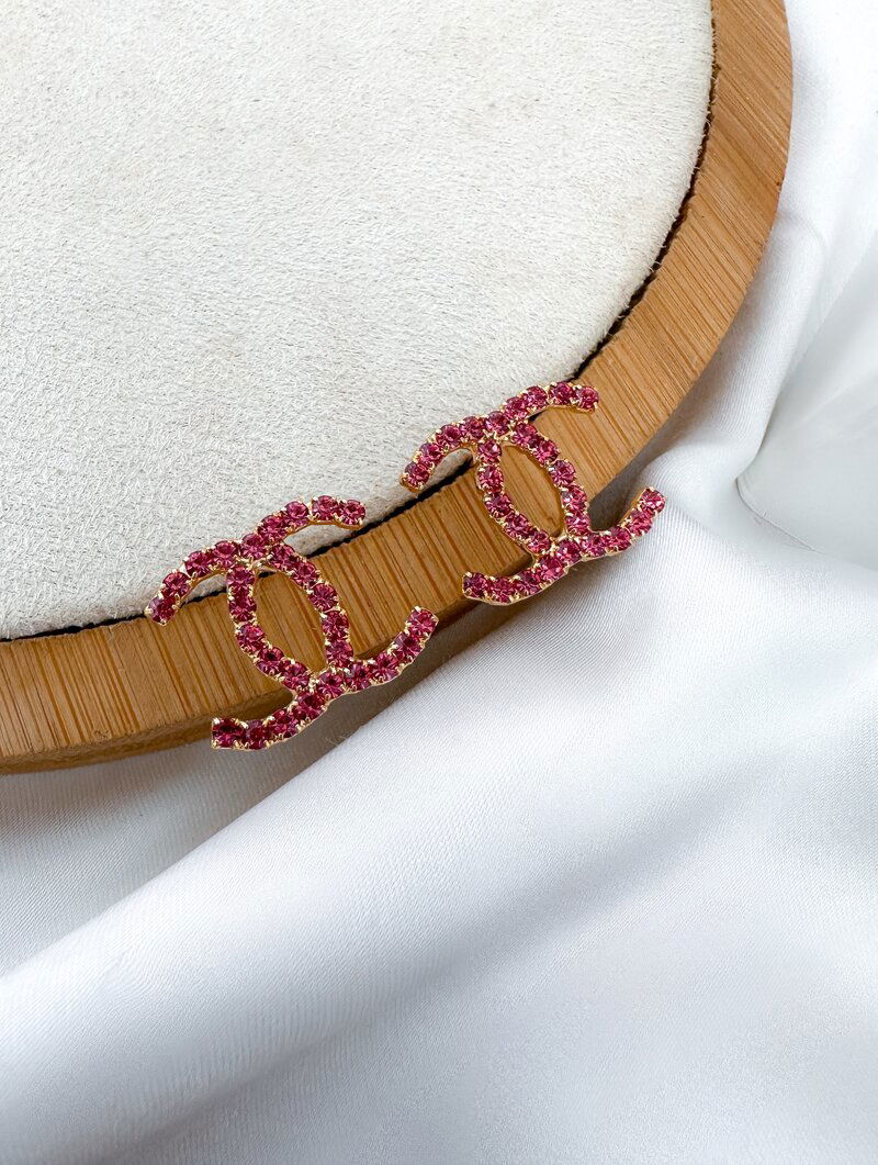 Brinco Folheado a Ouro 18k e Prata Inpiração Joalheria