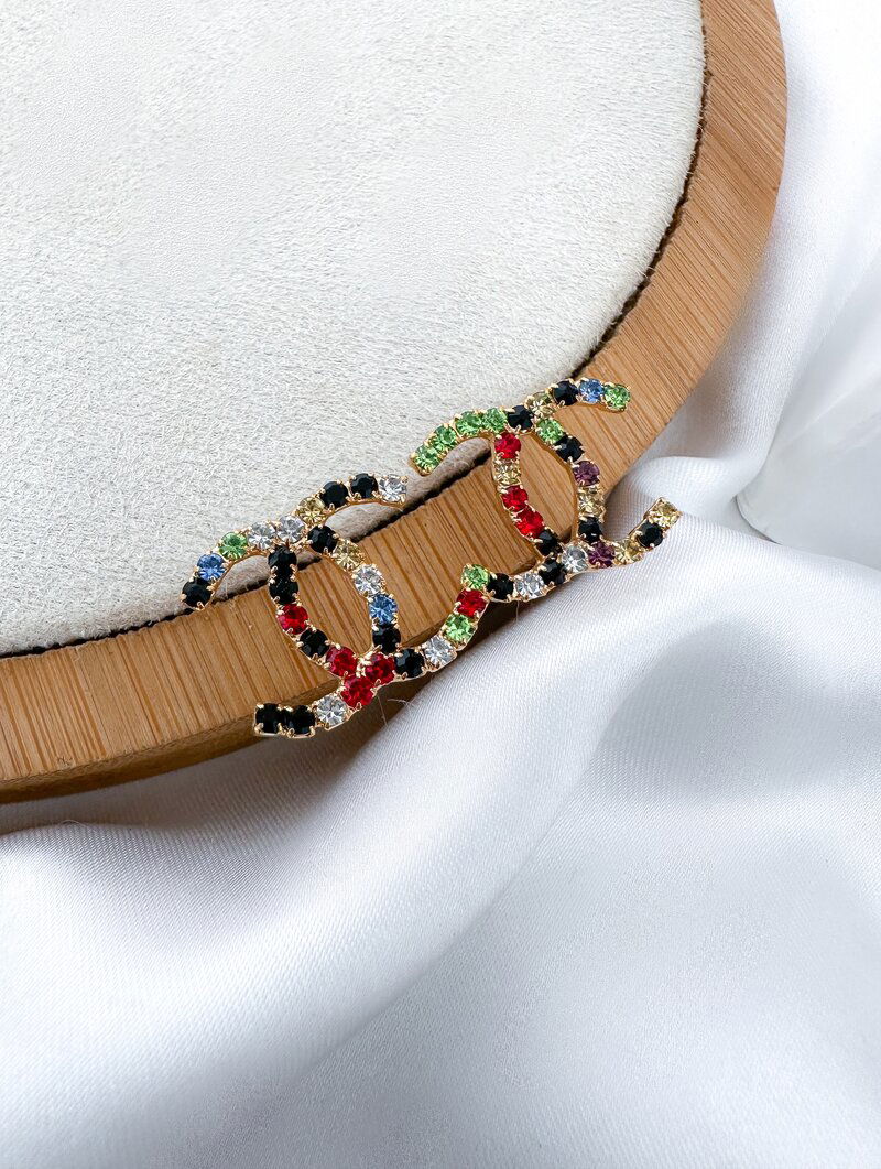 Brinco Folheado a Ouro 18k e Prata Inpiração Joalheria