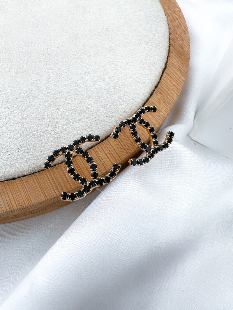 Brinco Folheado a Ouro 18k e Prata Inpiração Joalheria