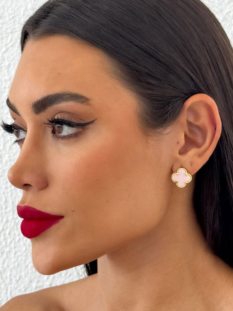 Brinco Folheado a Ouro 18k e Prata Inspiração Virginia G