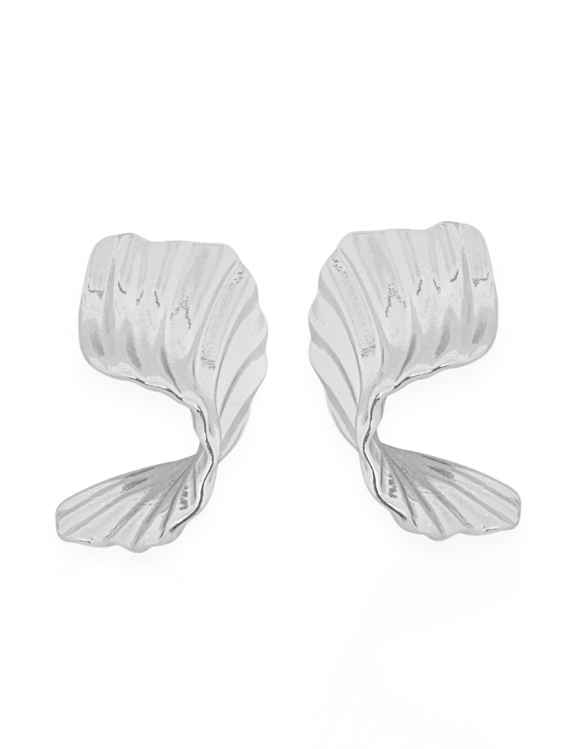 Brinco Folheado a Ouro 18k e Prata Orgânico