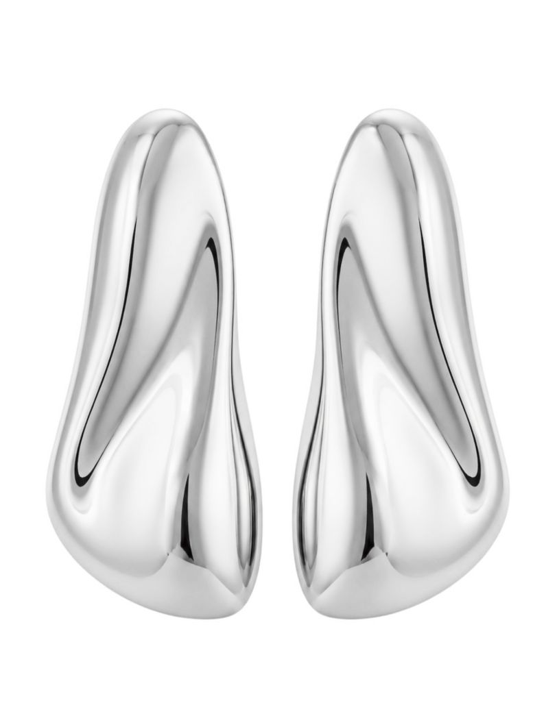 Brinco Folheado a Ouro 18k e Prata Organico