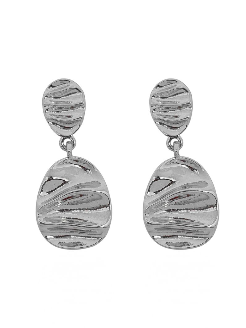 Brinco Folheado a Ouro 18k e Prata Ponteira Elegante