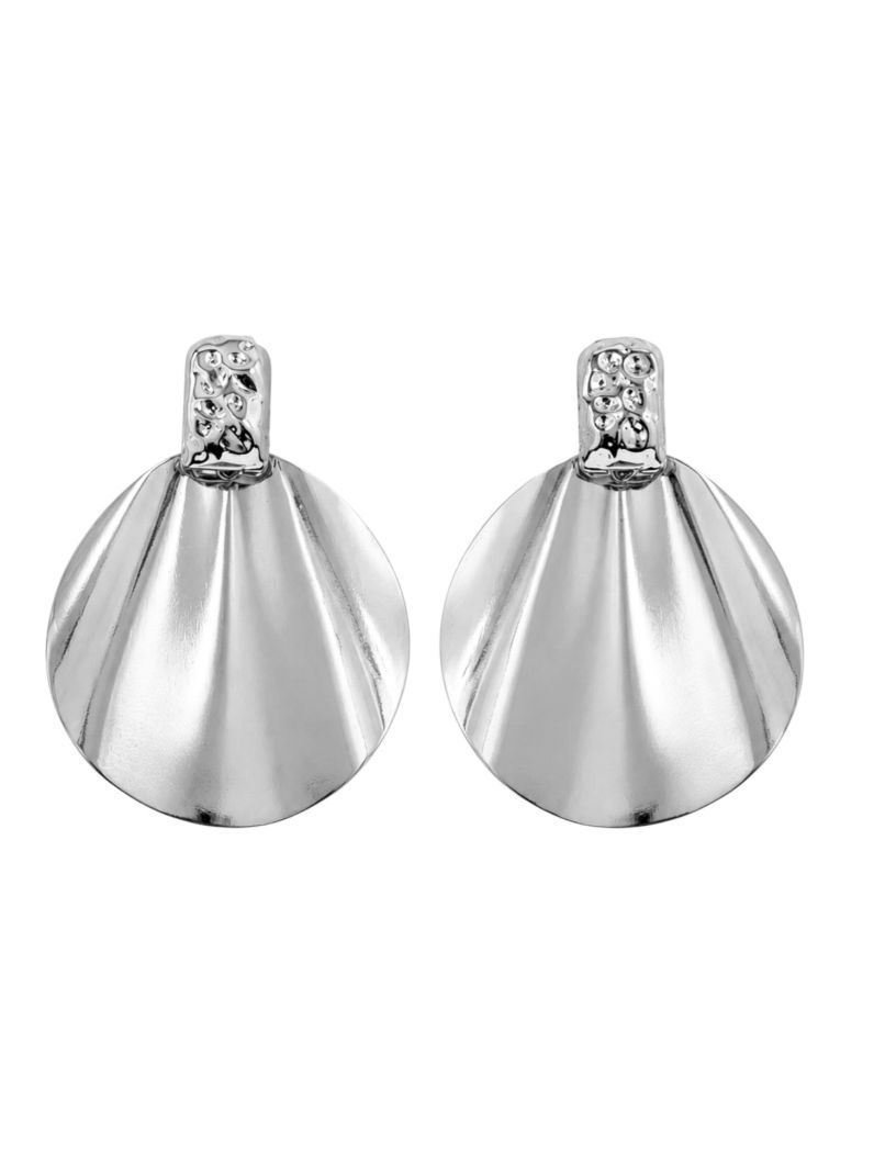 Brinco Folheado a Ouro 18k e Prata Ponteira Redonda