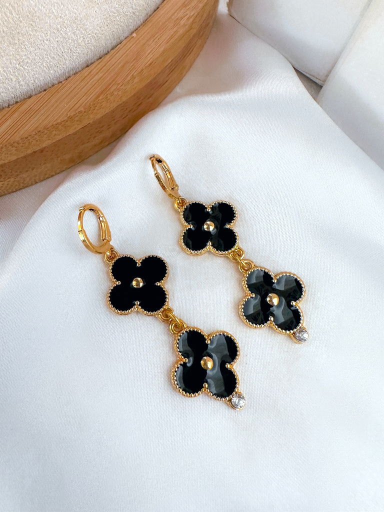 BRINCO FOLHEADO A OURO 18K INSPIRAÇÃO ALTA JOALHERIA