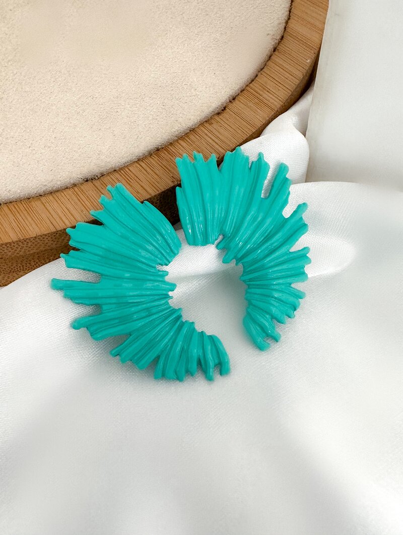 Brinco Resinado Colorido