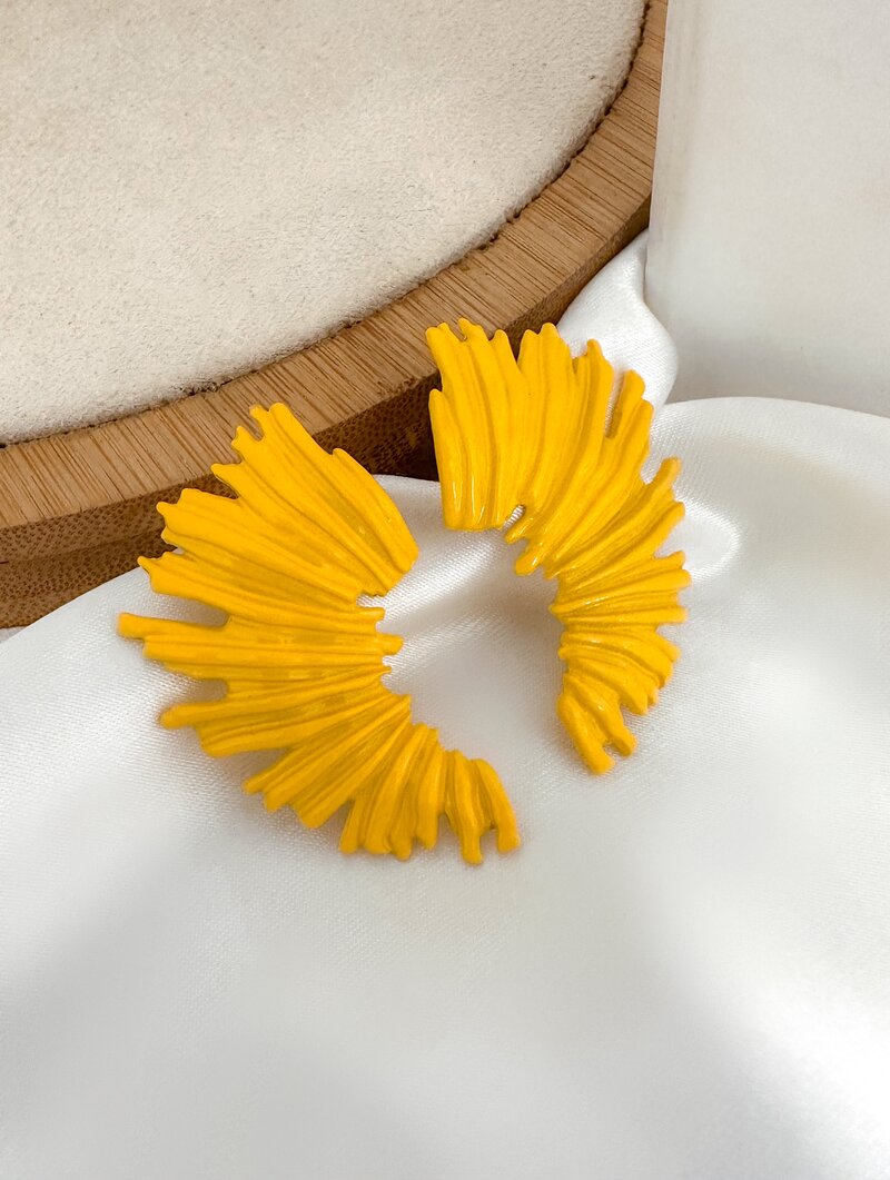 Brinco Resinado Colorido