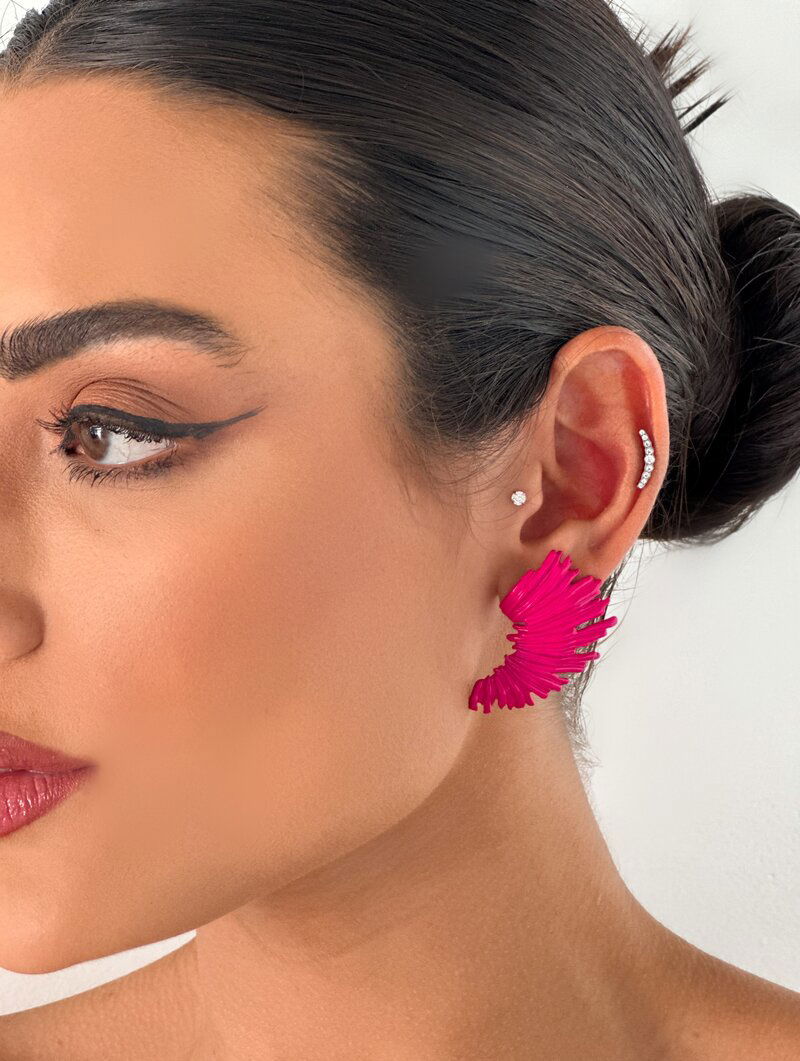 Brinco Resinado Colorido