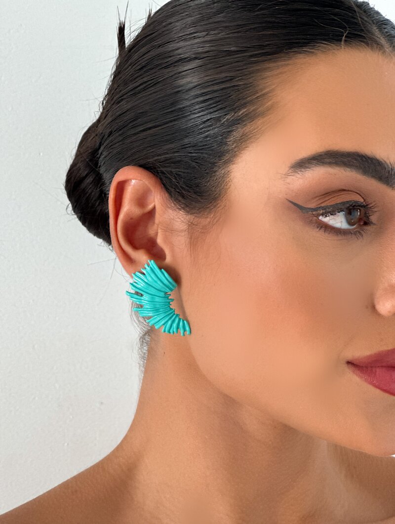 Brinco Resinado Colorido