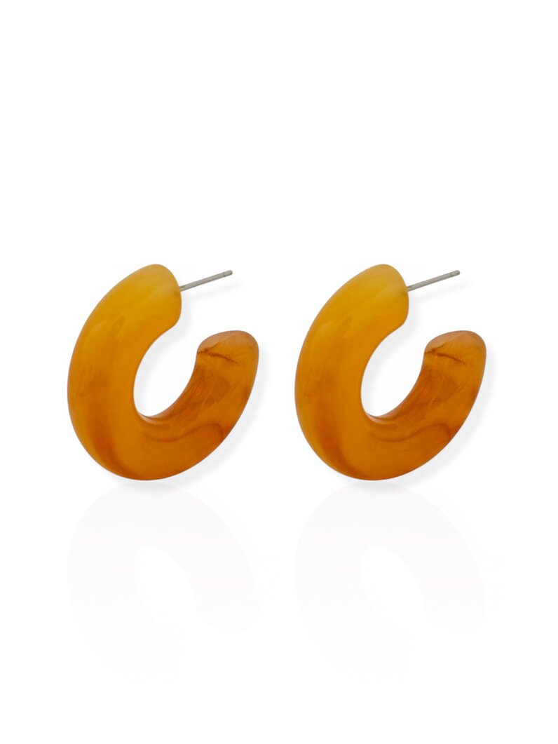 Brinco Argola Resinada P