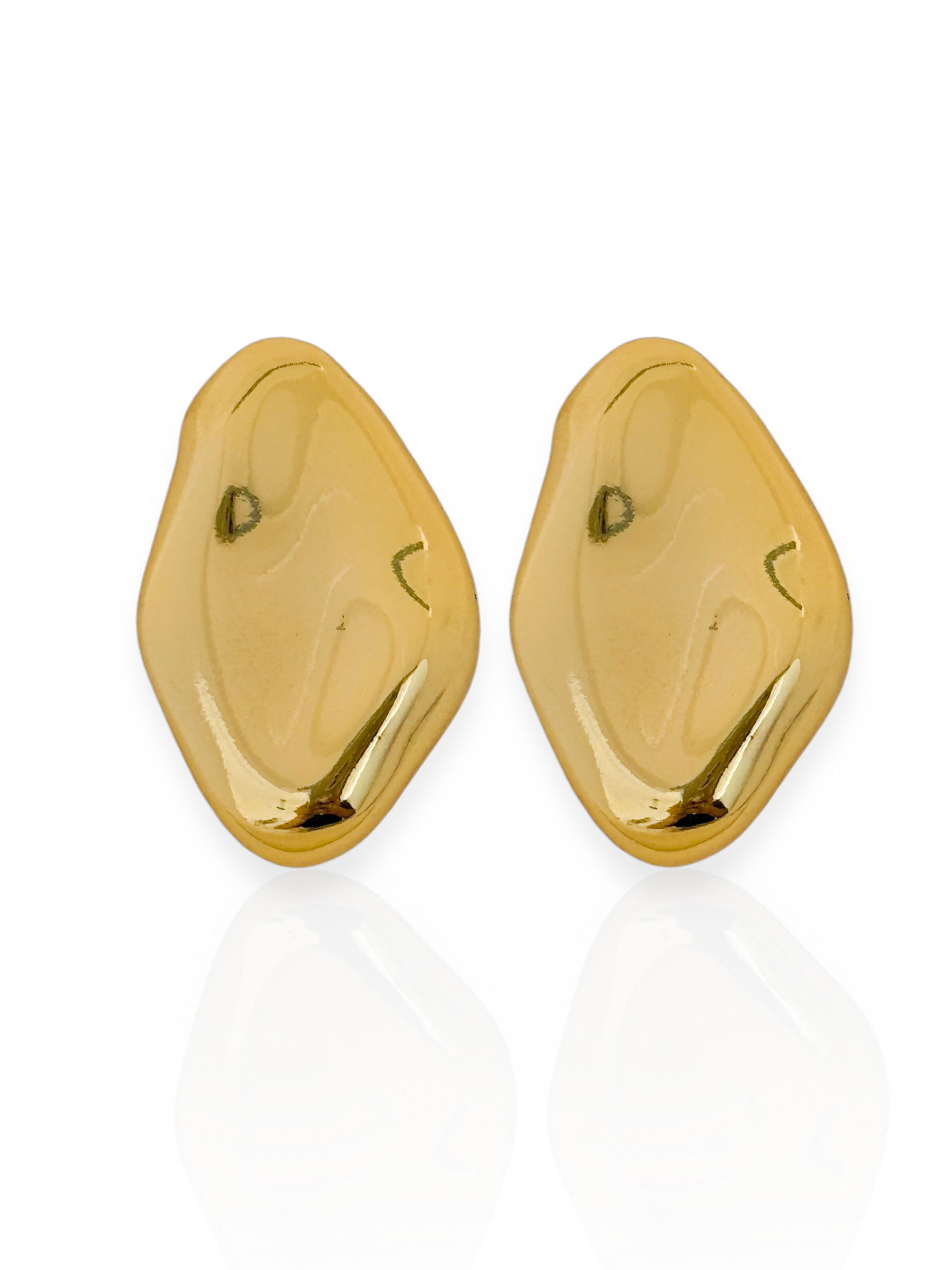 Brinco Semi Joia Martelado