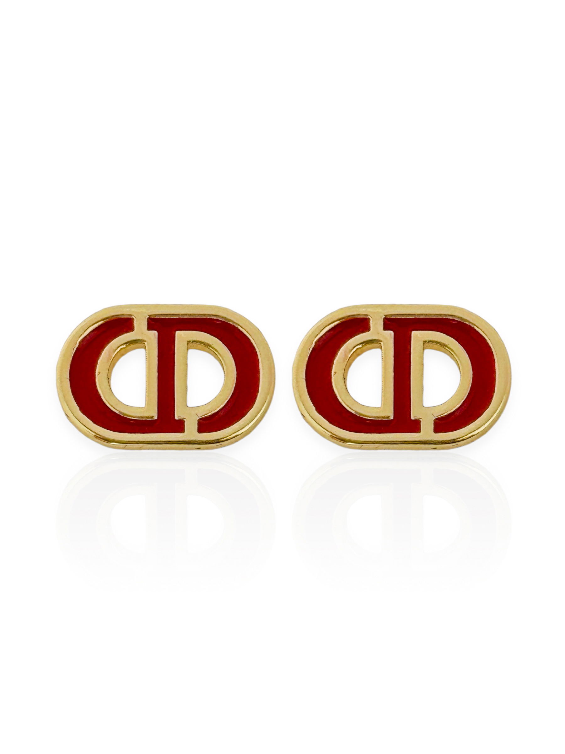 Brinco Semi Joias Ouro e Prata Com Resina Inspiração CD