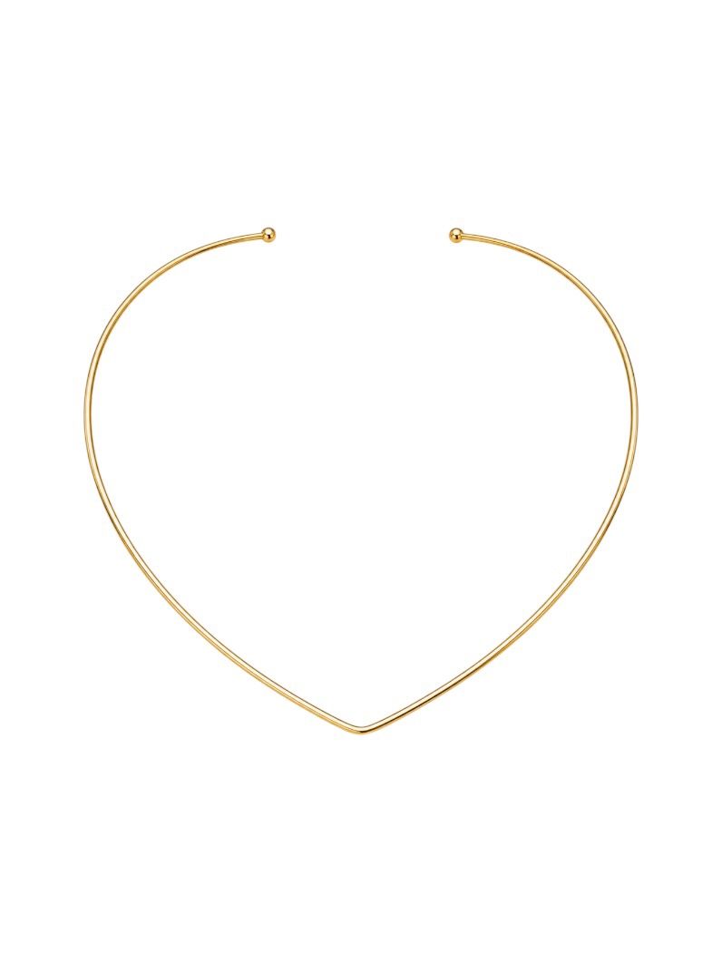 Choker Aro Folheado a Ouro 18K Design V