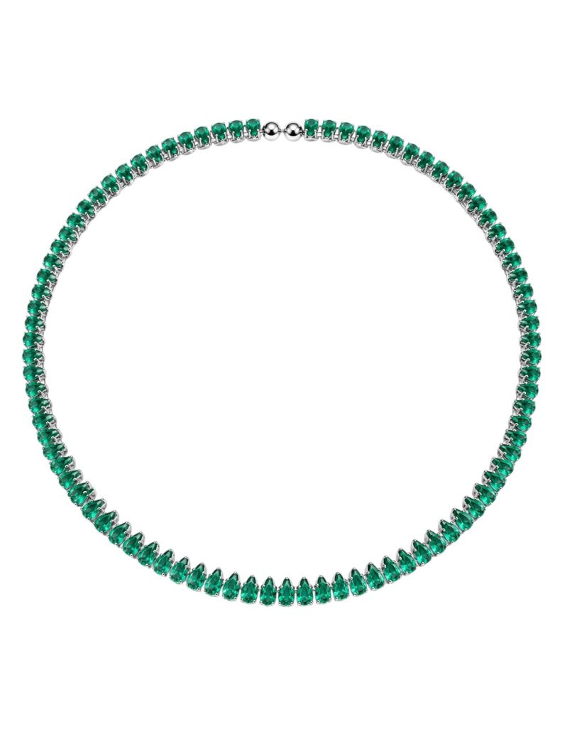 Choker Aro Folheado a Ouro 18k e Prata Com Navetes