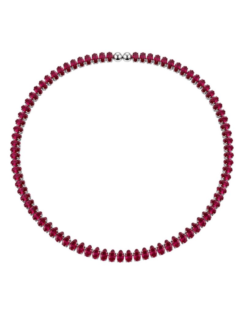 Choker Aro Folheado a Ouro 18k e Prata Com Navetes