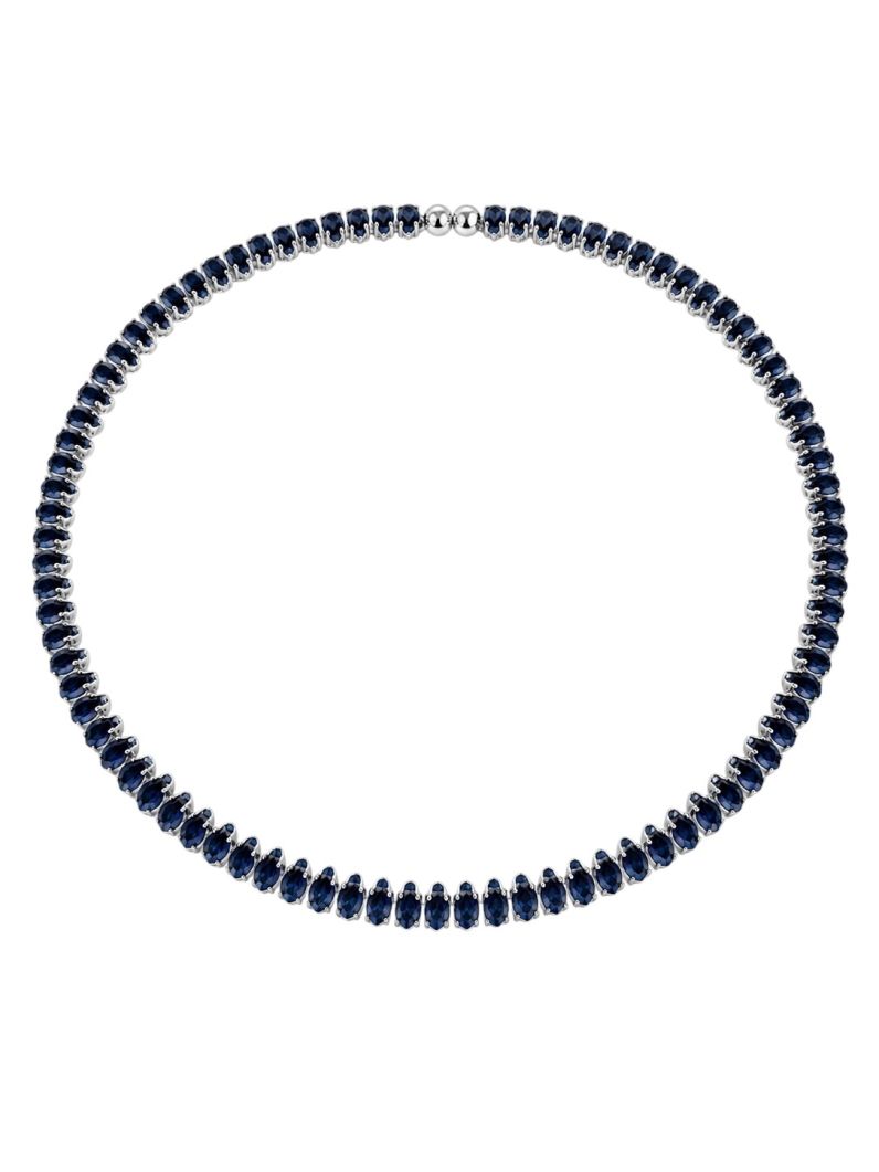 Choker Aro Folheado a Ouro 18k e Prata Com Navetes