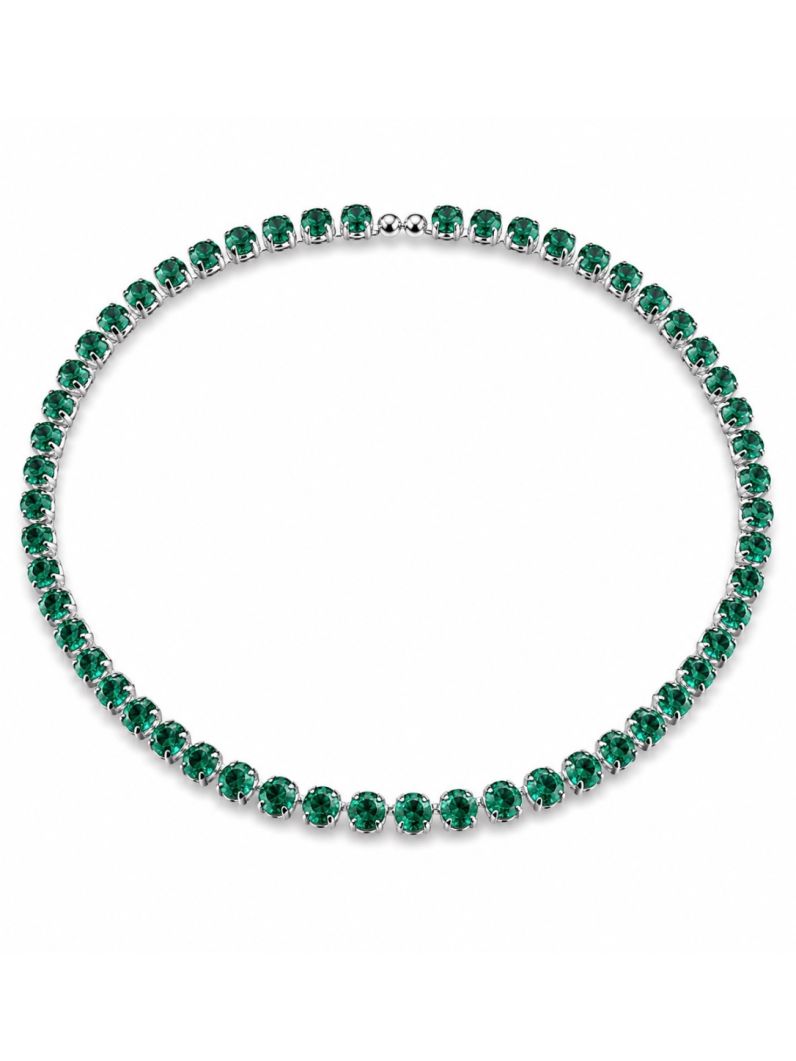 Choker Aro Folheado a Ouro 18k e Prata Zirconias Coloridas
