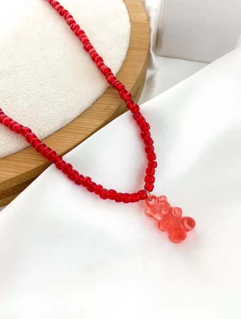 Choker colors com pingente Teddy
