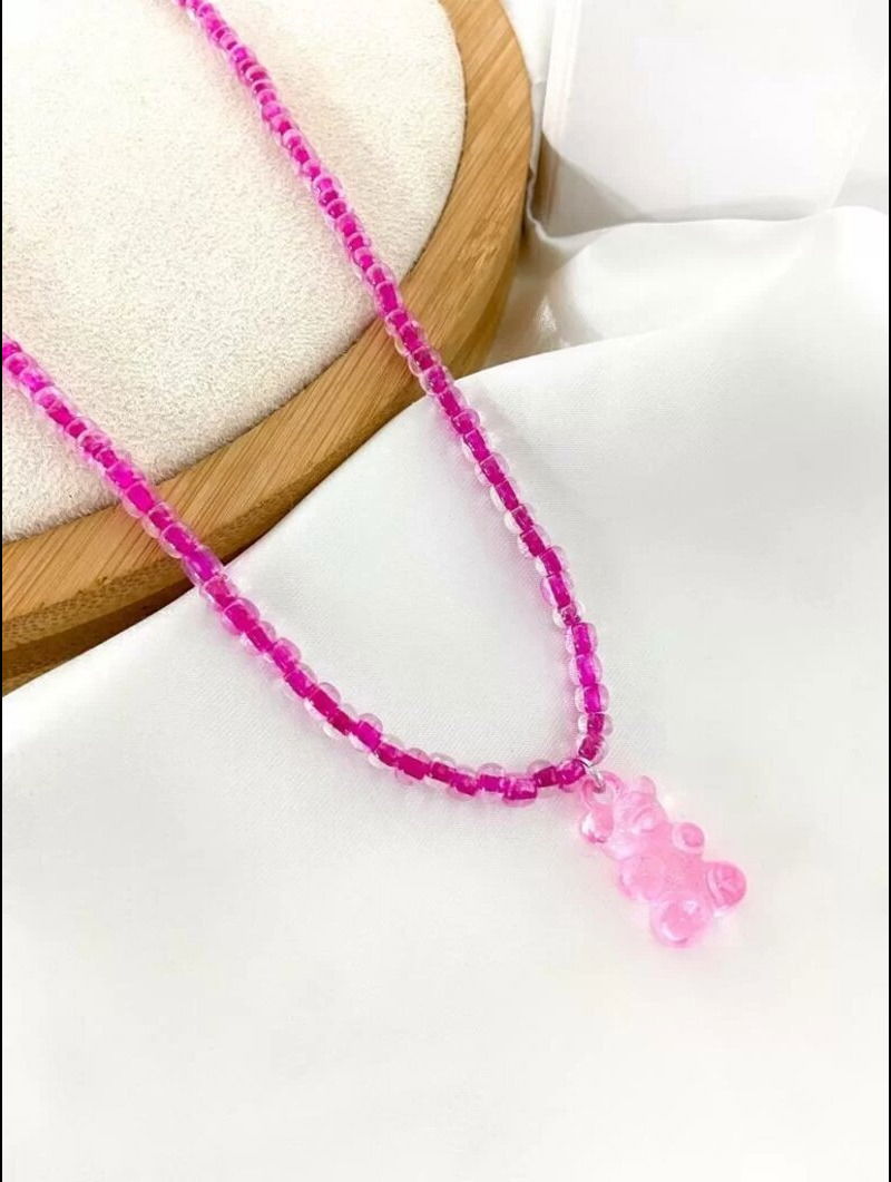 Choker colors com pingente Teddy
