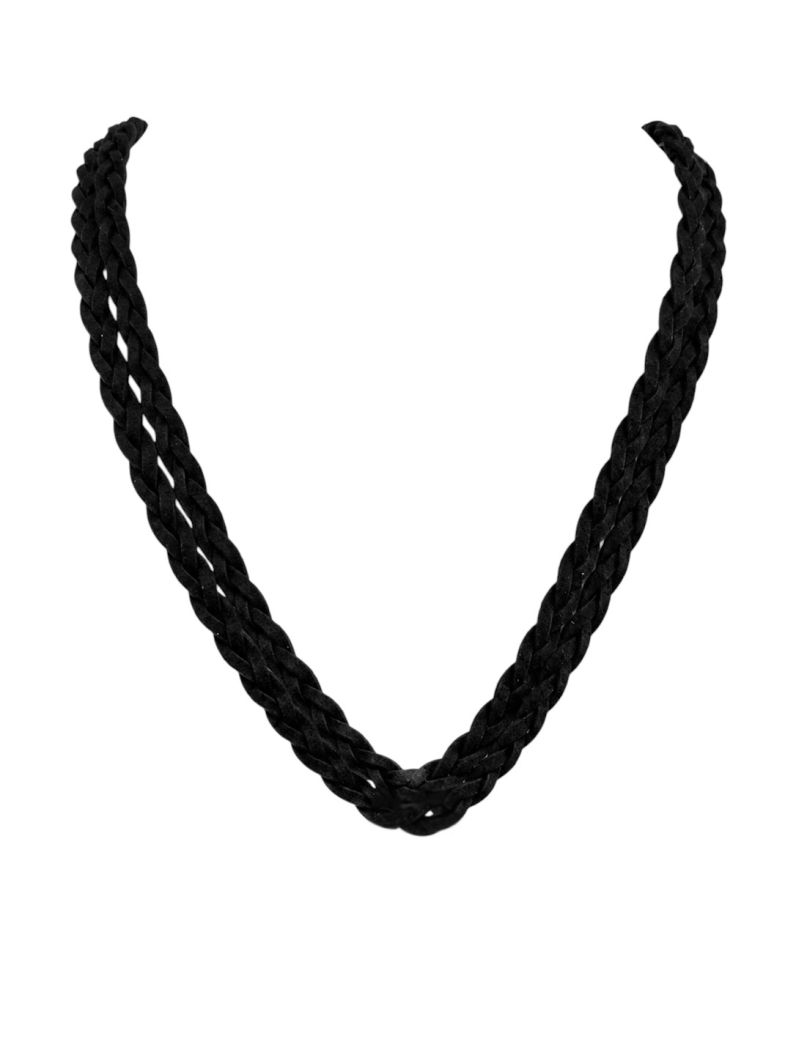 Choker Courinho Trançado