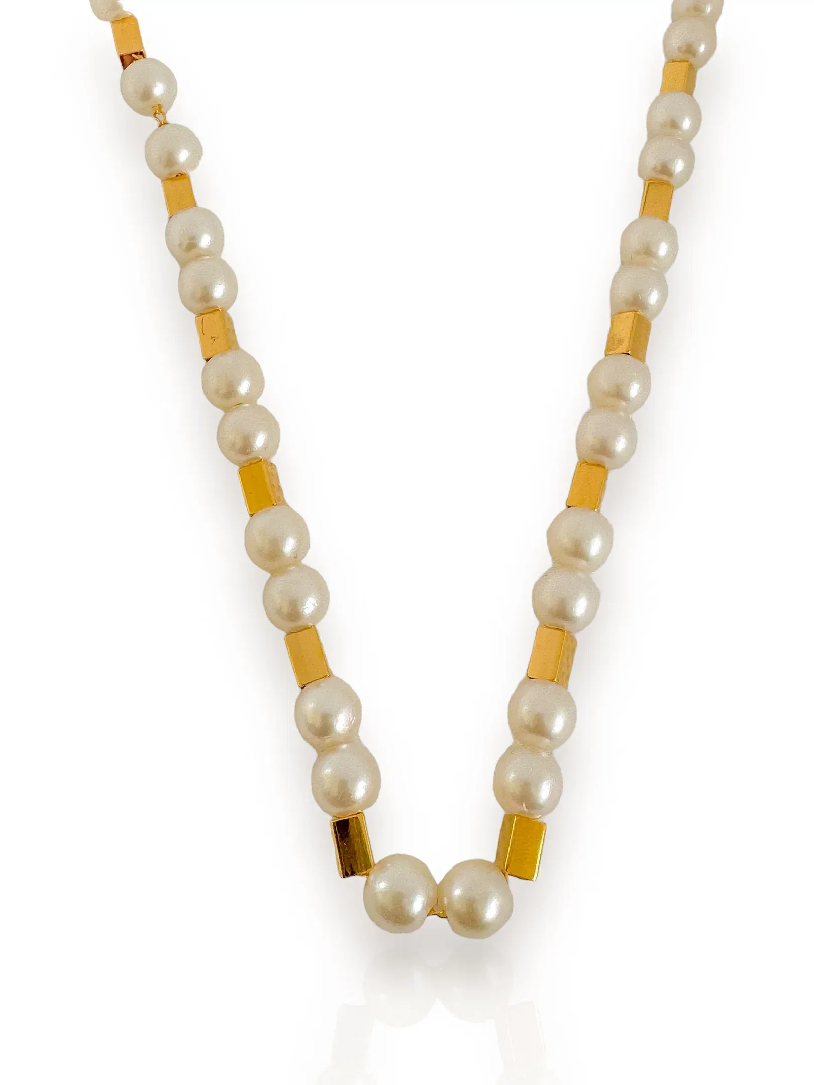 Choker Folheado a Ouro 18k Com Pérola