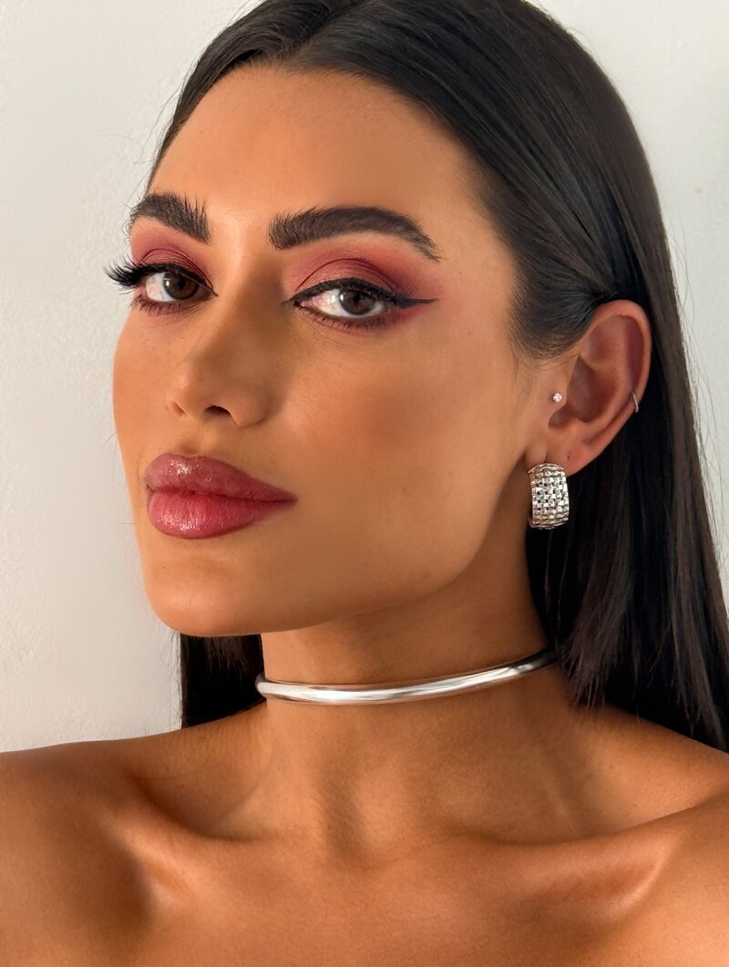 Choker Folheado a Ouro 18k e Prata Aro Ariel