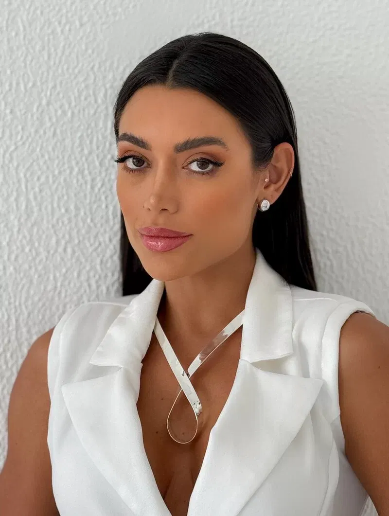 Choker Folheado a Ouro 18k e Prata Aro Fio Largo Curve