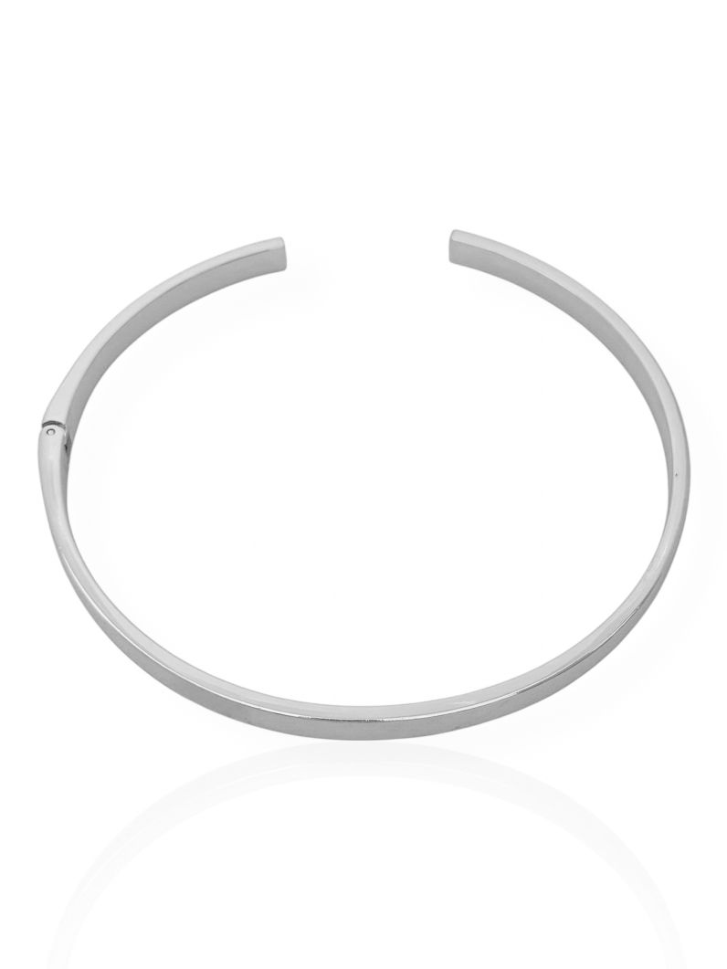 Choker Folheado a Ouro 18k e Prata Aro Quadrado