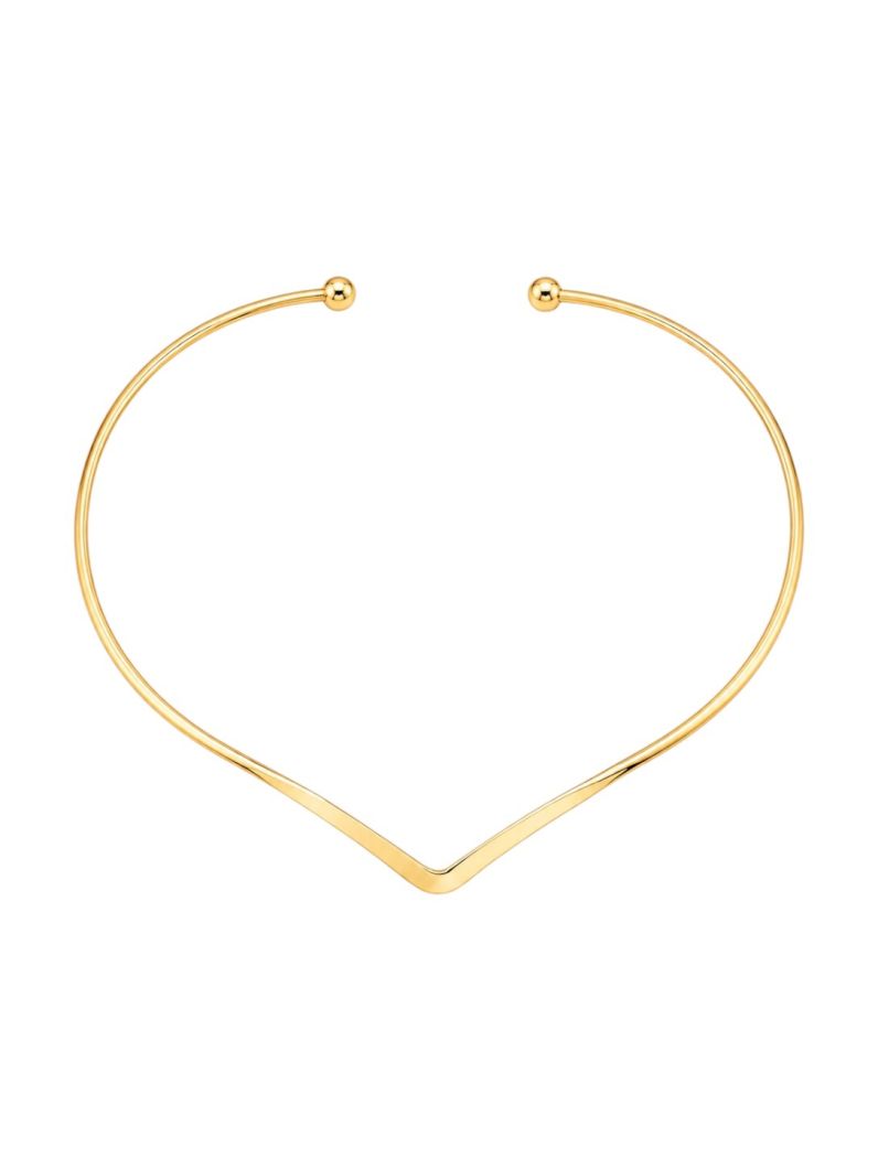 Choker Folheado a Ouro 18k e Prata Aro V