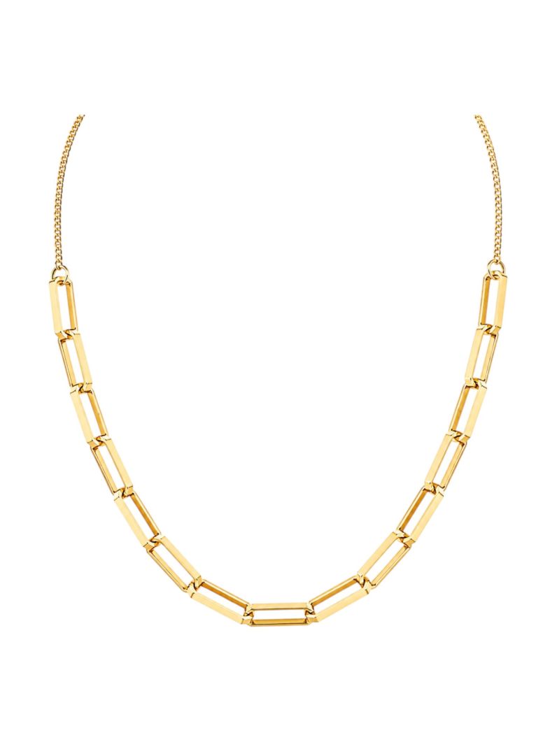 Choker Folheado a Ouro 18k Elos Ovais