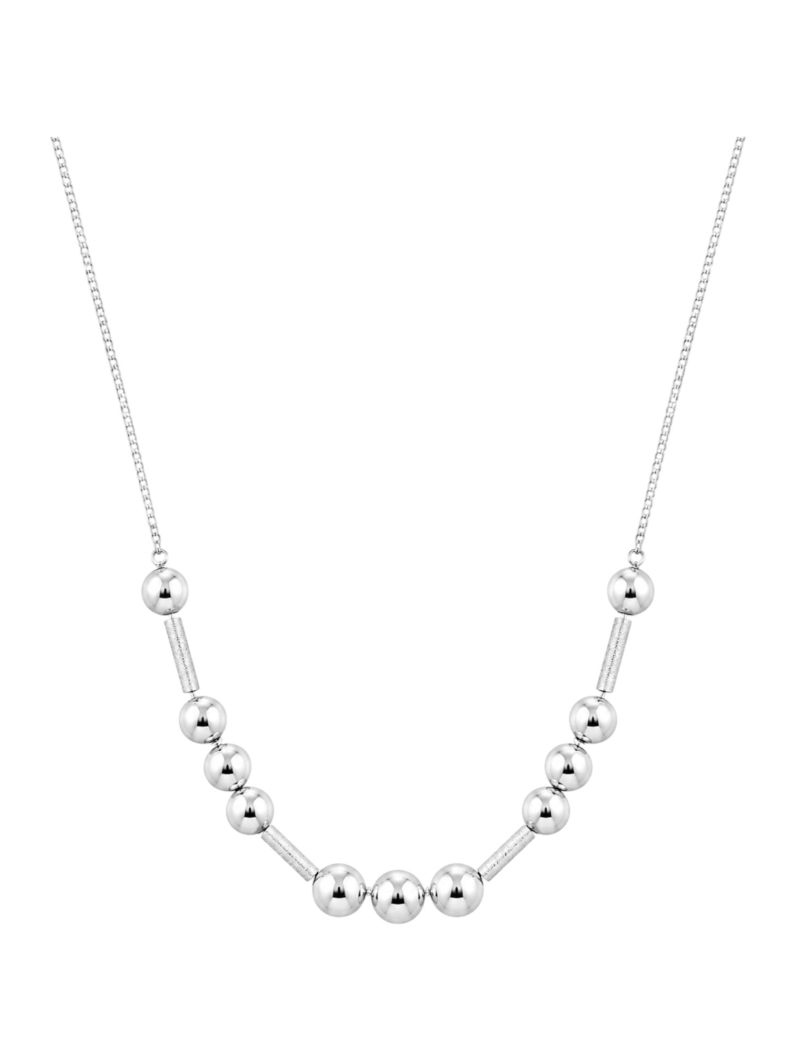 Choker Folheado Prata 925 Esferas