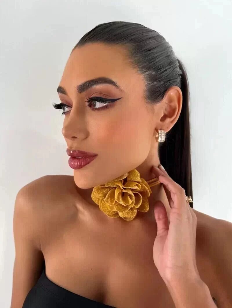 Choker Blogger Flor
