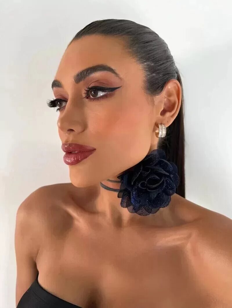Choker Blogger Flor