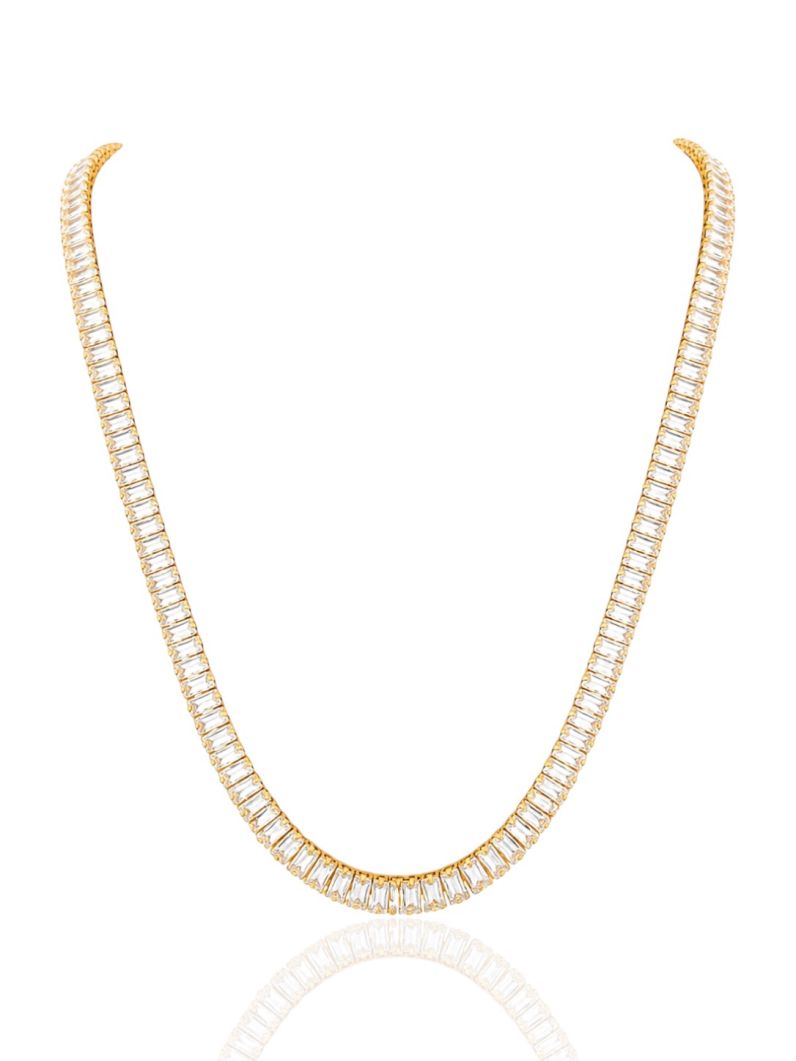 Colar Aço Inoxidavel Folheado Ouro 18k Com Navetes