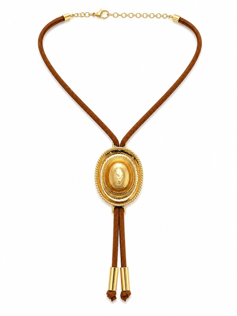 Colar Courinho Pingentes Folheado a Ouro 18k Pingente Chapéu