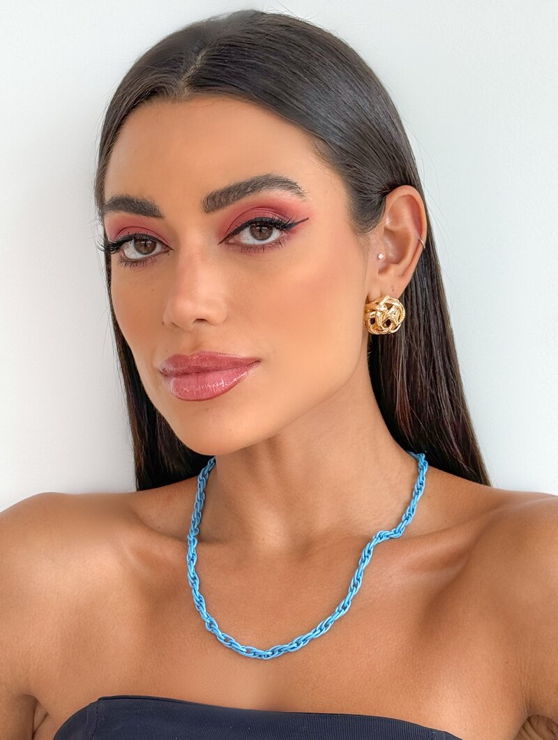 Colar de Elos Vazados Colors