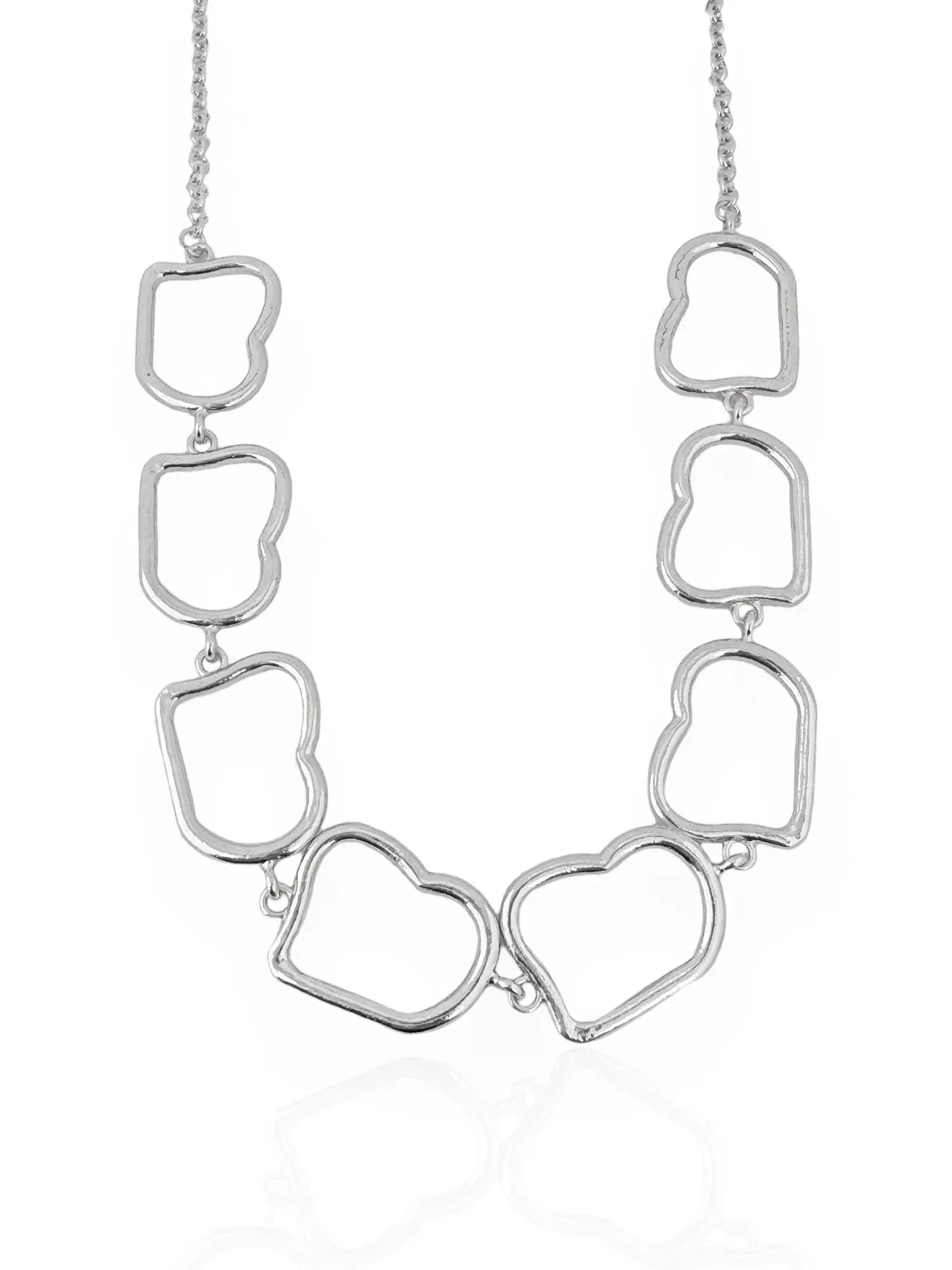 Colar Folheada a Ouro 18k e Prata Orgânico Max