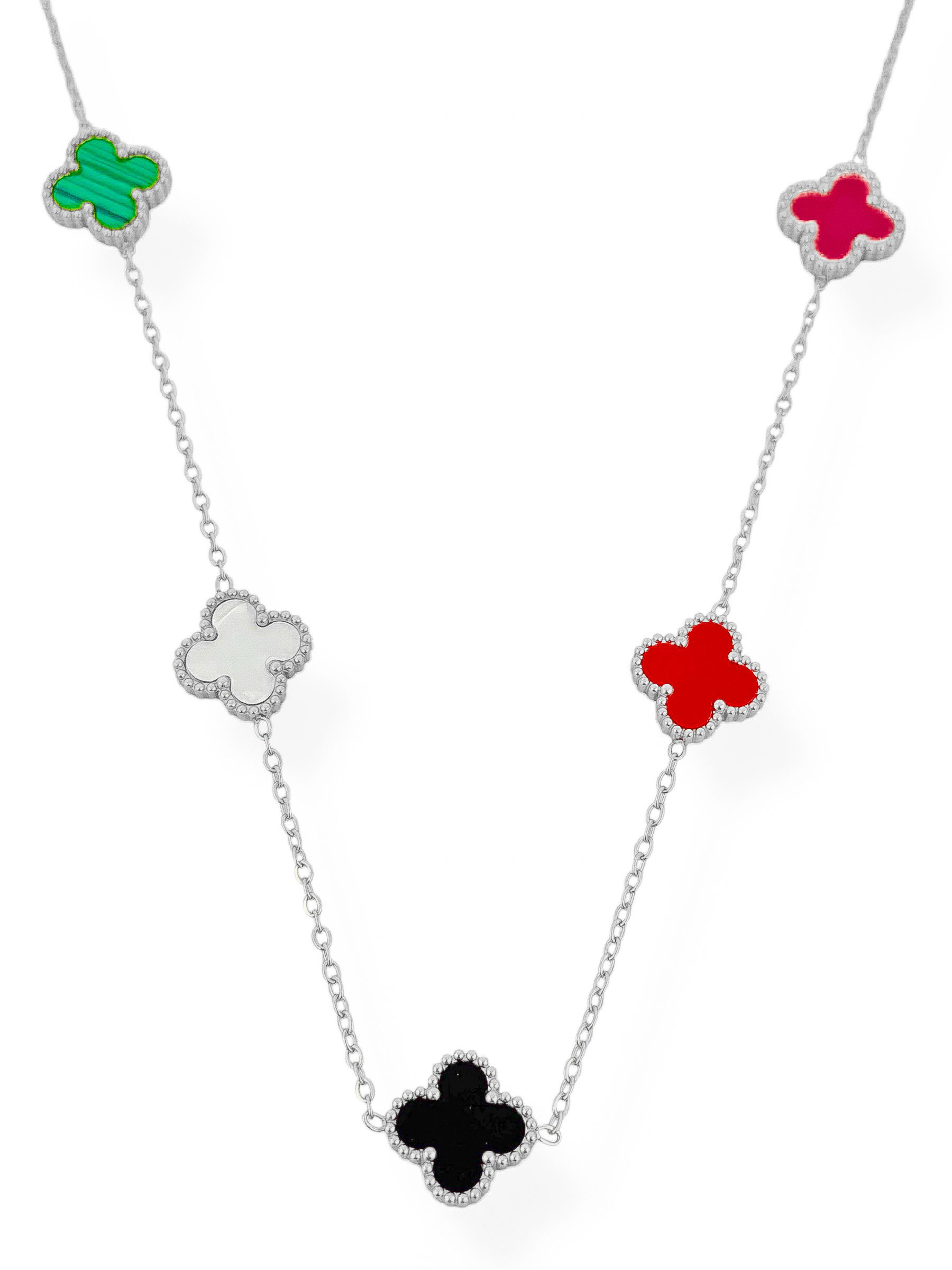 Colar Aço Inoxidável Inspiração Vg. Resinado