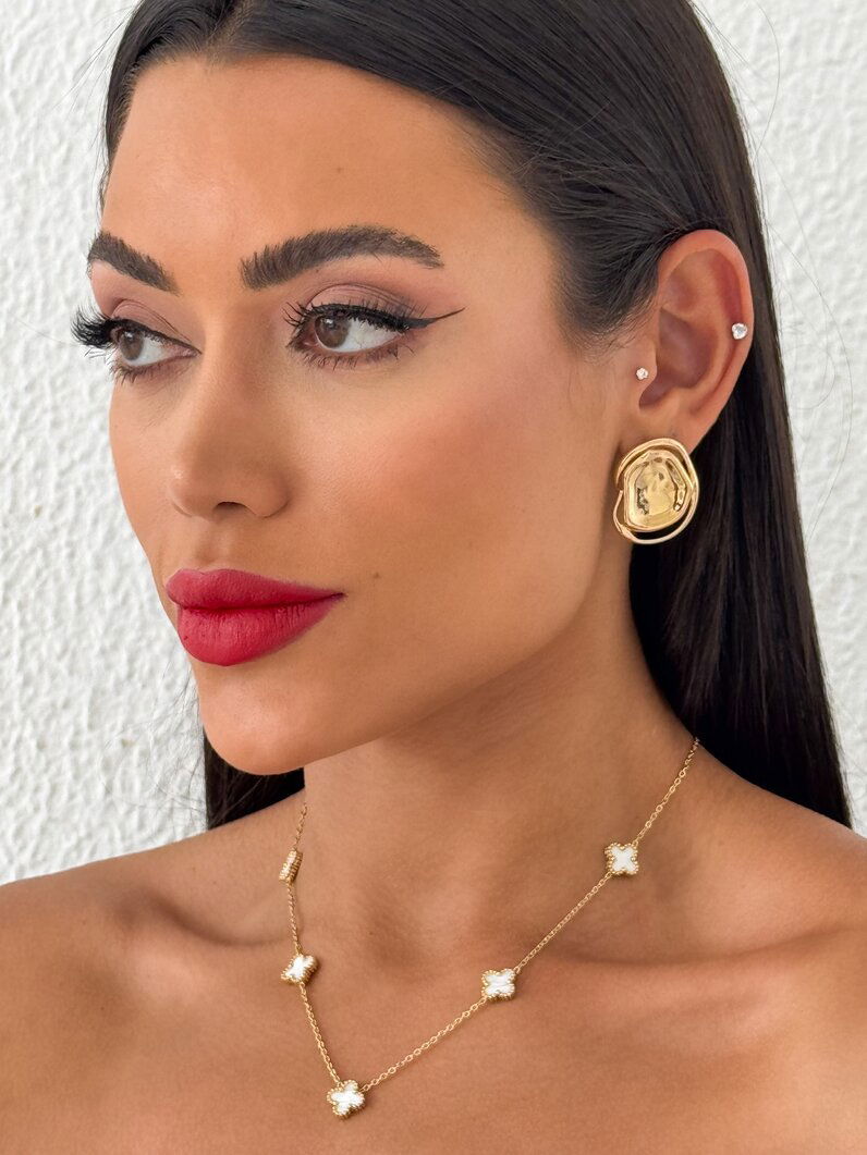 Colar Aço Inoxidável Inspiração Vg. Resinado