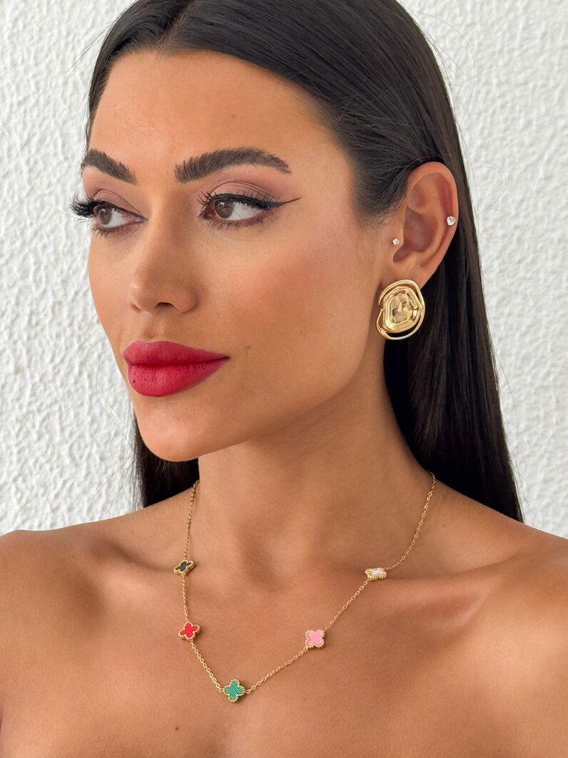 Colar Aço Inoxidável Inspiração Vg. Resinado