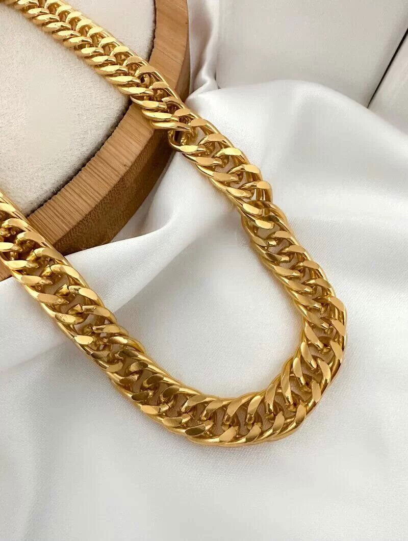 Colar Folheado a Ouro 18k Correntaria