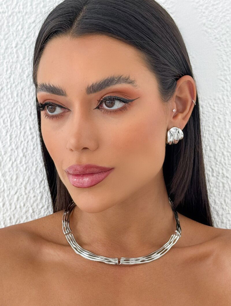 Colar Folheado a Ouro 18k e Prata Aro Selene