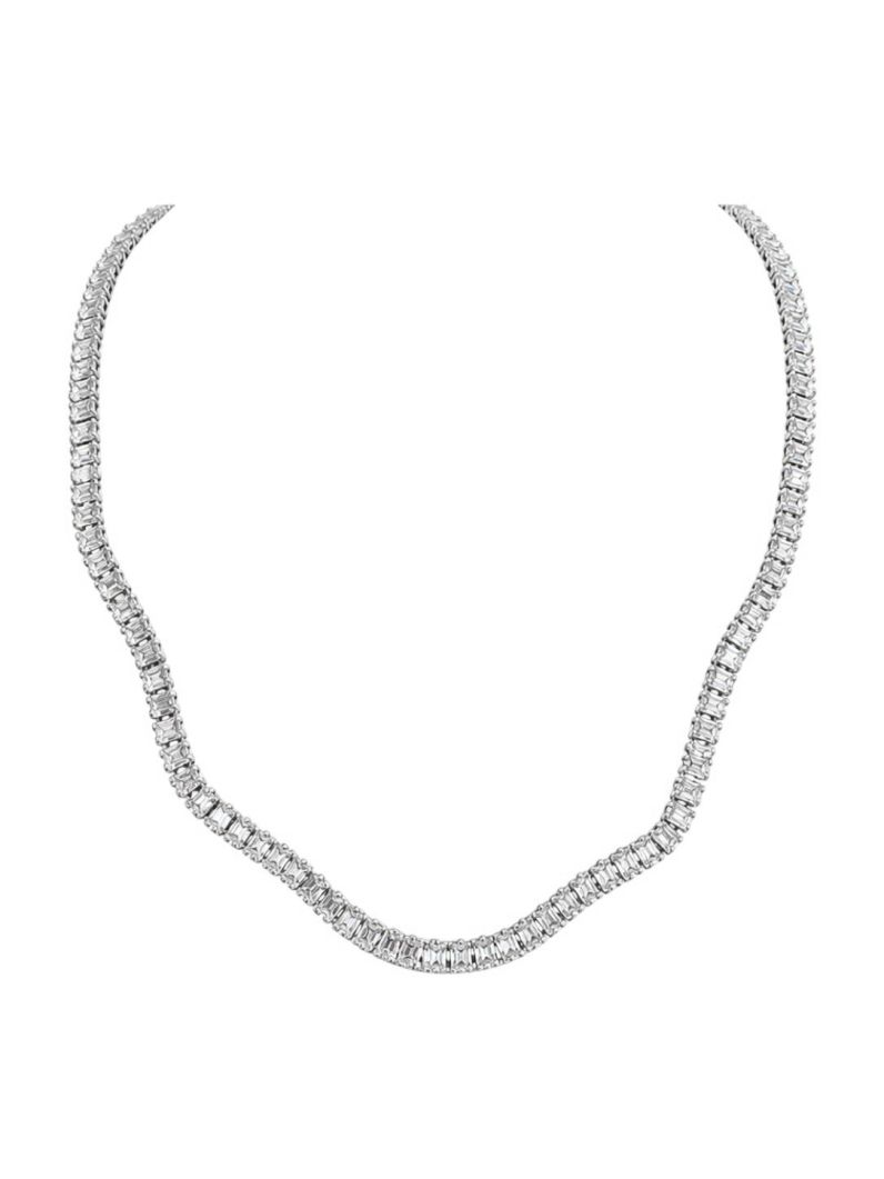 Colar Folheado a Ouro 18k e Prata Design Trabalhado em Navetes