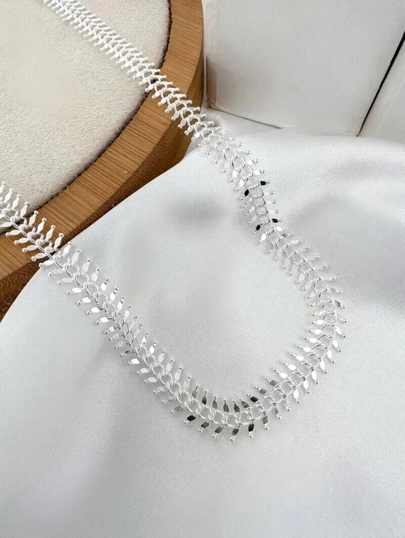 Colar Folheado a Ouro 18k e Prata Elos e Escamas