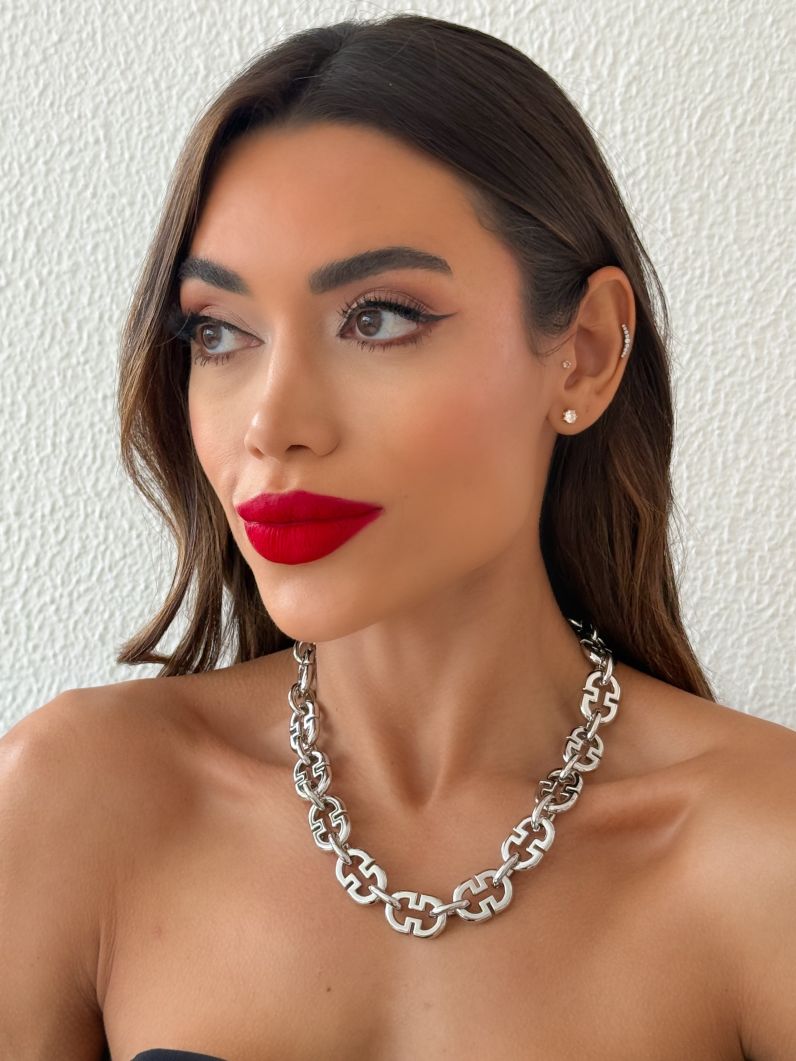Colar Folheado a Ouro 18k e Prata Elos Inspiração Grandes Marcas