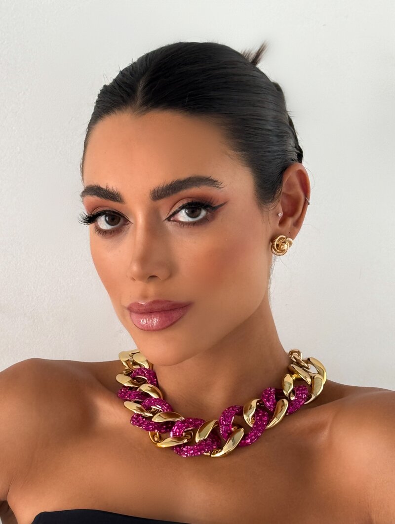 Colar Folheado a Ouro 18k e Prata Maxi Corrente