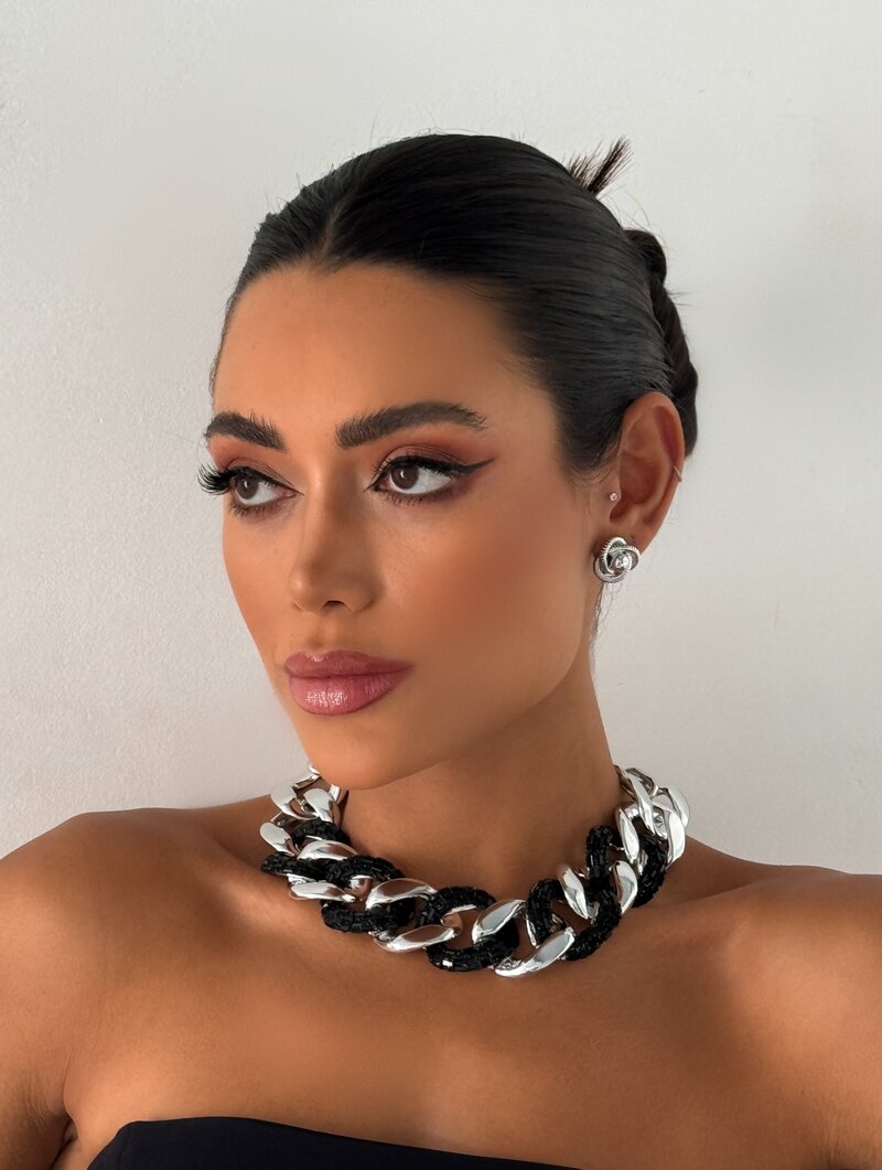 Colar Folheado a Ouro 18k e Prata Maxi Corrente