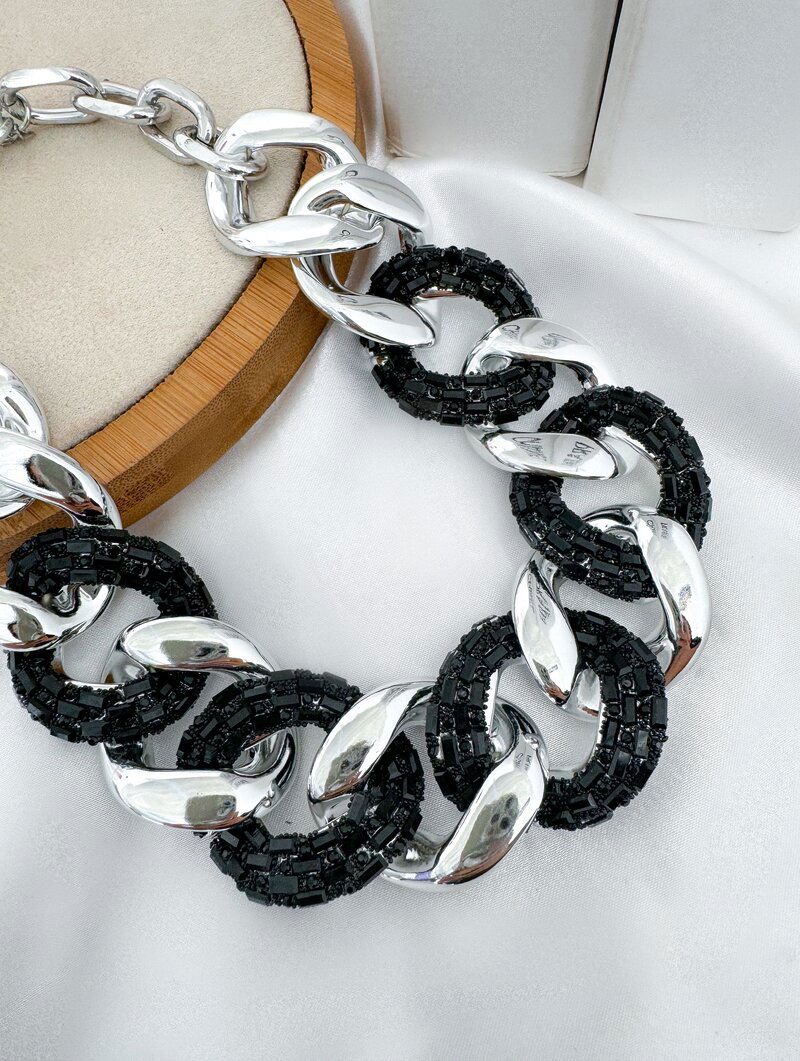 Colar Folheado a Ouro 18k e Prata Maxi Corrente