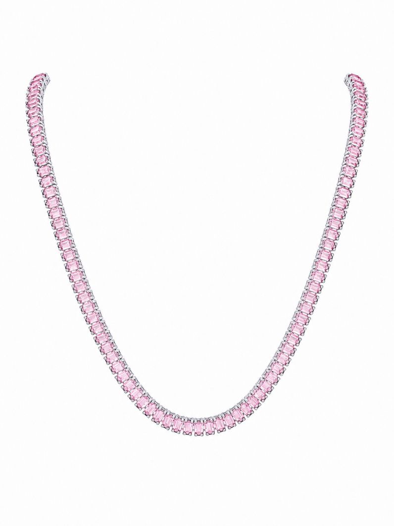 Colar Folheado a Ouro 18k e Prata Navetes Coloridos
